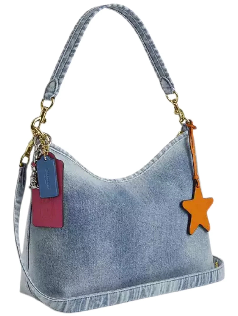 COACH LOVED DENIM LAUREL BAG- NEW - FACTORY WRAPPED - Picture 2 of 14